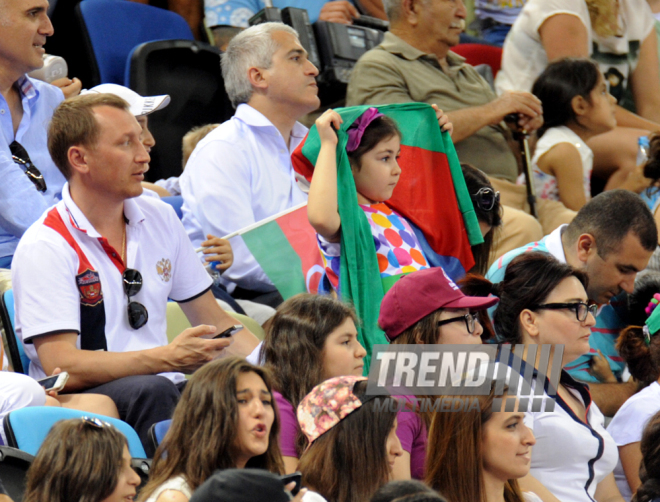 Azərbaycan gimnastı Oleq Stepko Avropa Oyunlarında gümüş medal qazandı. Bakı, Azərbaycan, 18 iyun 2015